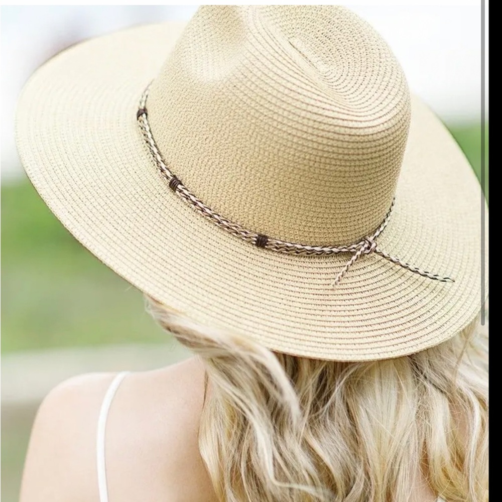 New Stylish Natural Straw Hat for Women